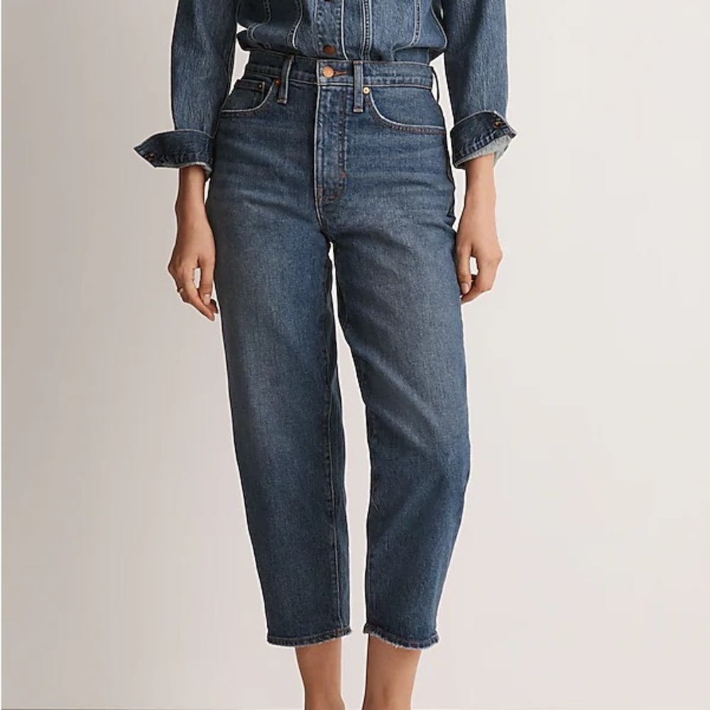 Madewell Balloon Jeans in Ellisboro Wash